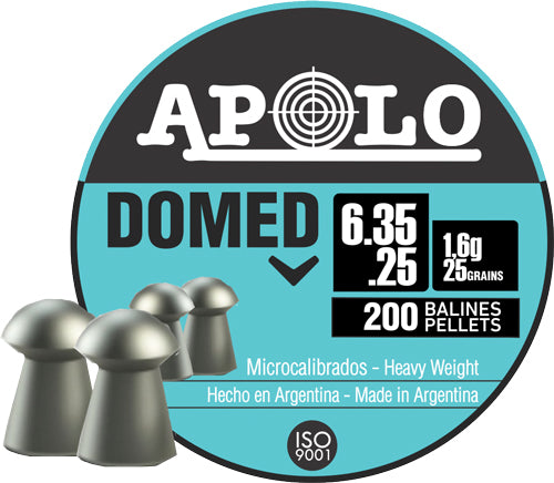 Hatsan Apolo 25 Domed 25gr - 200 Pack