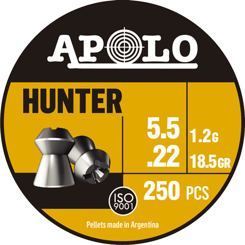 Hatsan Apolo 22 Hunter 18.5gr - 250 Pack