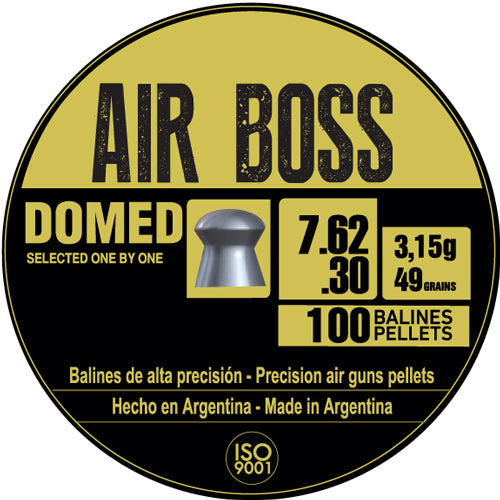 Hatsan Apolo 30 Air Boss - Domed 49 Grain 100 Pack