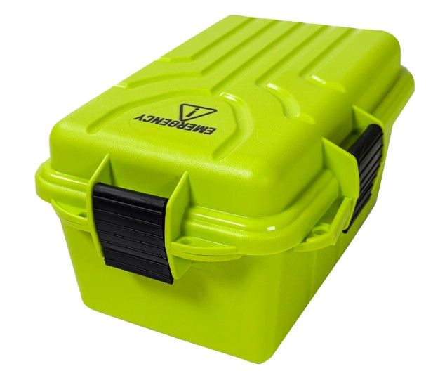 Mtm Emergency Box 2 - 9.8x6.8x4.8 Yellow Green 1