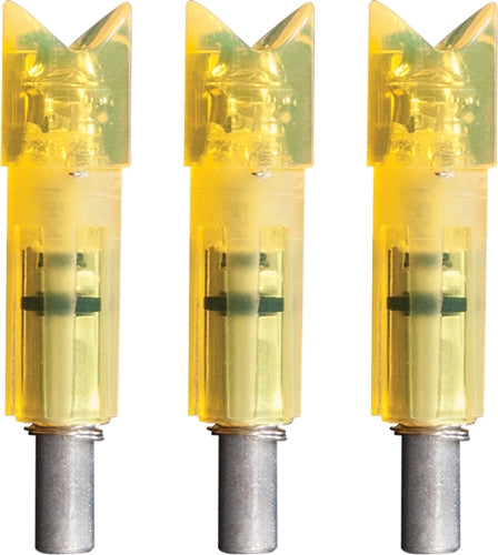 Lumenok Lighted Nock Xbow Hd - Orange Crescent Easton 3pk 3