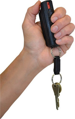 Psp Pepper Spray W/ Black Hard - Case W/qr Key Ring 1/2 Oz. 3