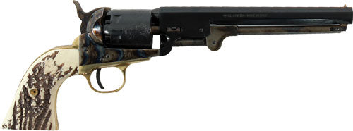 Traditions Bp Revolver Wild - Card 36 Cal 7.375" Cc/stag!