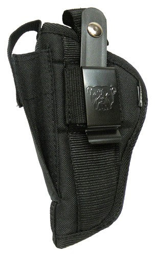 Bulldog Extreme Side Holster - Black W/mag Pouch Large Autos