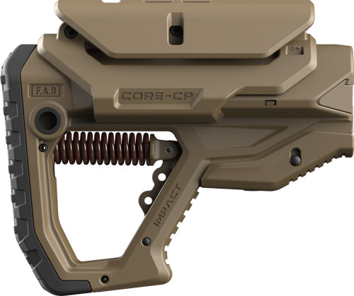 F.a.b. Defense Impact Recoil - Buttstock Ar-15 Fde W/chk Res!