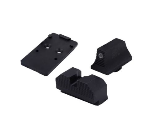 Xs Minimalist Tritium Sight & - Optic Plate Rmr/507 For Glock