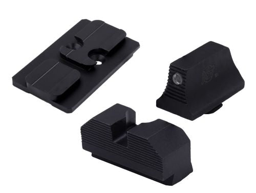 Xs Minimalist Fbr Opt Sight & - Optic Plate Acro For Glock