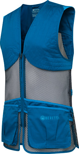 Beretta Men's Full Mesh Vest - X-large Blue Twilight