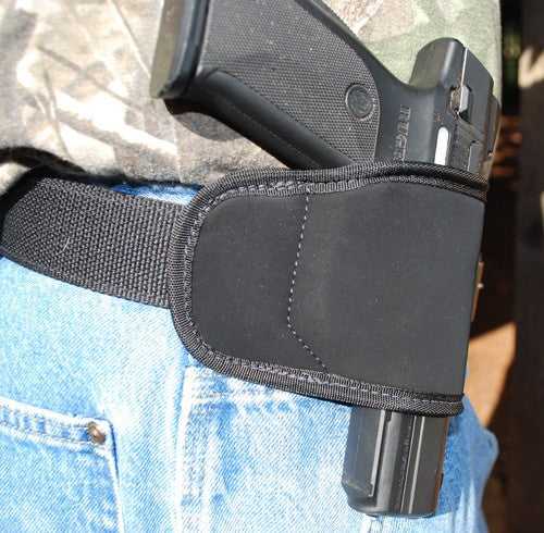 Grovtec Multi-fit Holster Rh - Mrd/lg Autos Black Belt Slide