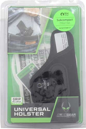Alien Gear Grip Tuck Universal - Holster Rh Ss Sub Com Laser!