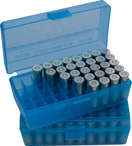 Mtm Deluxe Ammo Box 50-rounds - Rifle 223 Rem To 204 Ruger Cb