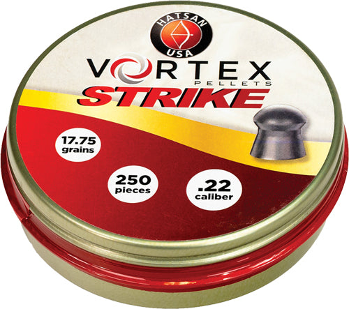Hatsan Vortex Strike Pellets - 22 17.75gr 250 Per Tin