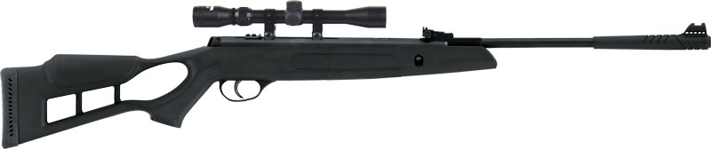 Hatsan Edge Spring Combo .177 - W/optima 3-9x32 Black/synth