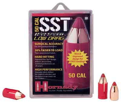 Hornady 50cal Saboted Bullet - 300gr Sst 20ct 10bx/cs