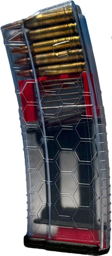 Hexmag Magazine Ar-15 5.56x45 - 30rd Clear Hexview Series 2