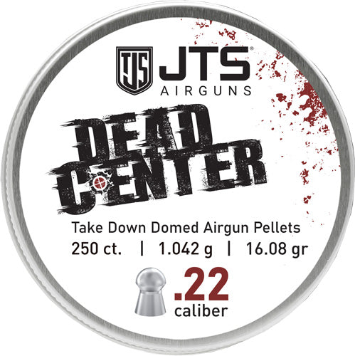 Jts Pellets Dead Center 22 - Domed 16.08 Gr 250ct 1