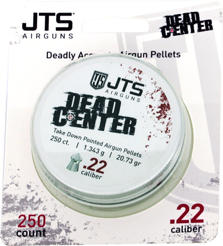 Jts Pellets Dead Center 22 - Pointed 20.73 Gr 250ct 1