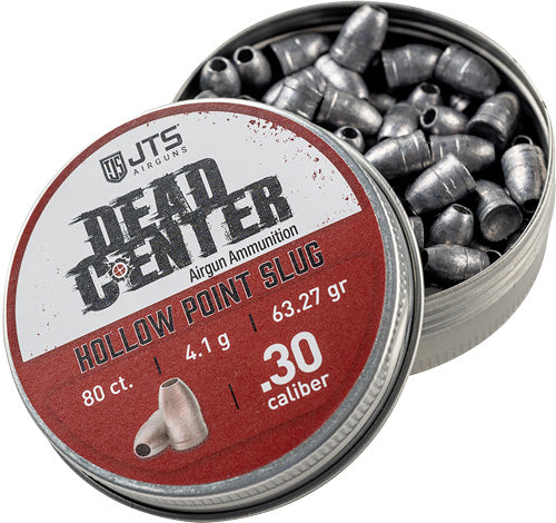 Jts Dead Center Slugs 30 Cal - Hollow Point 63.27 Gr 80ct 1
