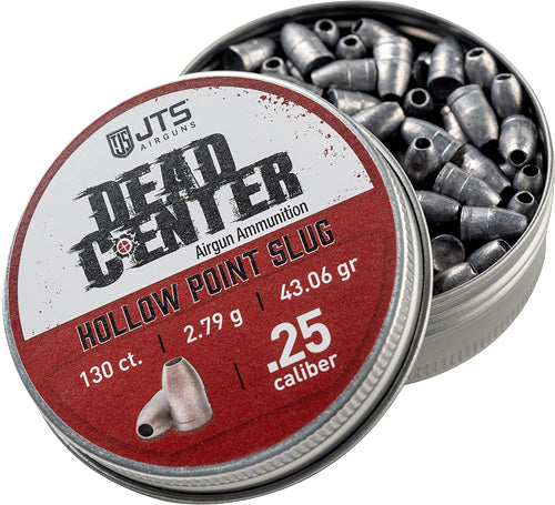 Jts Dead Center Slugs 25 Cal - Hollow Point 43.06 Gr 130ct