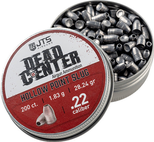 Jts Dead Center Slugs 22 Cal - Hollow Point 28.24 Gr 200ct