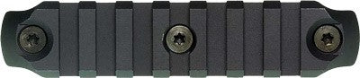 Bcm Rail Section--nylon Keymod - 4" Rail Black