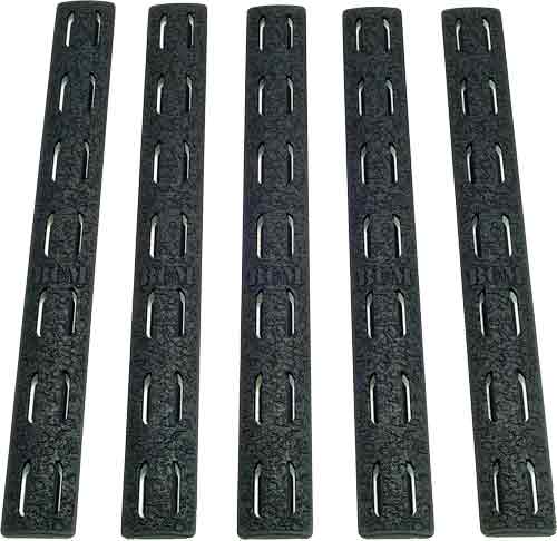 Bcm Rail Panel Kit Keymod 5.5" - Black 5 Pack 1