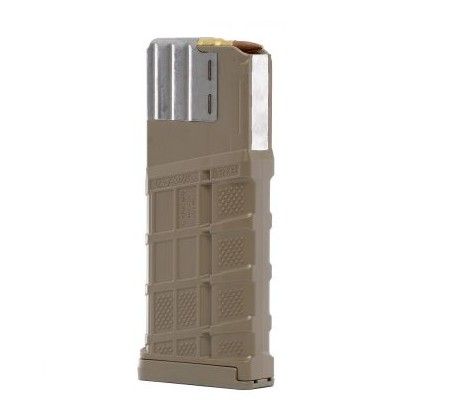 Lancer Magazine L7awm Sr-25 - 7.62x51 25rd Opaque Fde Gen 2