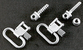 Michaels Swivel Set 1" For - Standard Rifles Silver