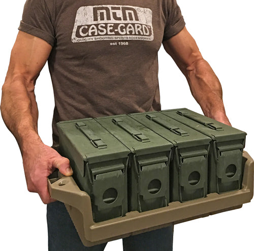 Mtm Ammo Can Tray For 4 .30cal - Metal Ammo Cans Flat Dark Erth 3