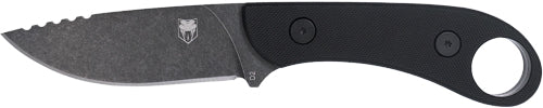 Cobratec Medium Fsx Otf Black - 3" D2 Steel Drop Point Gen 3