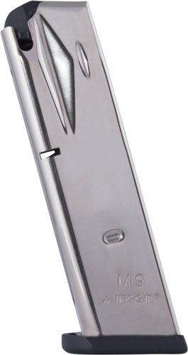 Mec-gar Magazine Beretta 92fs - 9mm Luger 15rd Nickel