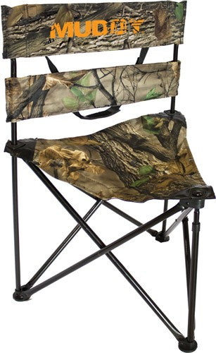 Muddy Folding Tripod Ground - Seat Epic Camo 250lb Rating