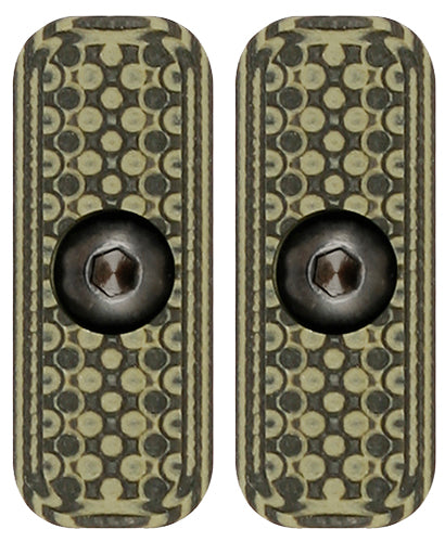 Mi Lever Stock G10 M-lok Panel - Od Green/black 2-pack