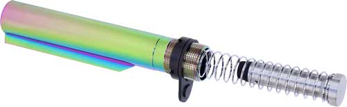 Guntec Ar15 Mil-spec Buffer - Tube Set Rainbow Pvd Coated