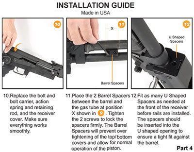 Utg Rail Picatinny Ak47 - Drop-in Yugo M70 6