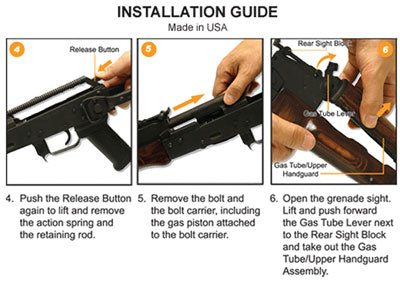 Utg Rail Picatinny Ak47 - Drop-in Yugo M70 7