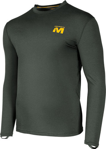Muddy Dv8 Stonewool 200 Long - Sleeve Crew Peat Moss Large 1