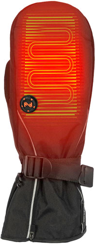 Mobile Warming Unisex Storm - Heated Mitten Black Medium!