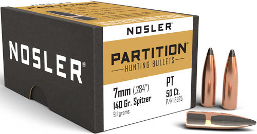 Nosler Bullets 7mm .284 - 140gr Partition 50ct 1