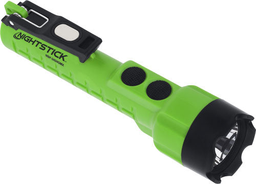Nightstick Dual Light With - Dual Magnets 3aa Green Body 1
