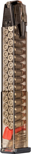 Ets Magazine Omega Glock 17/19 - 9mm 30rd Trans Poly 17/19/19x