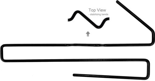 Gss Over-under Handgun Hangers - 2-pack Holds 4 Guns