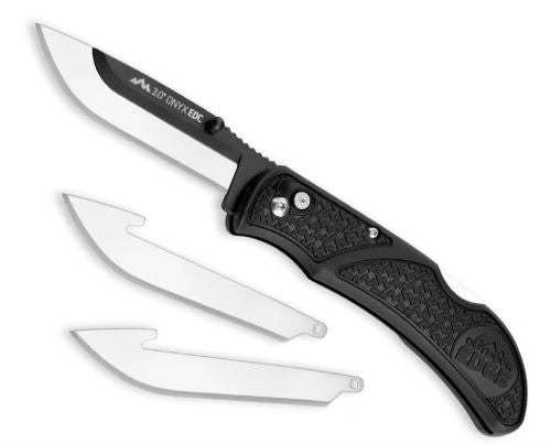 Outdoor Edge 3" Onyx Edc - Folding Blade Stainless Blades 1