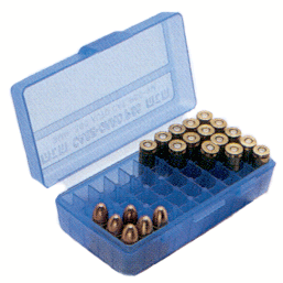 Mtm Ammo Box 9mm Luger/380acp - 50-rounds Flip Top Style Green