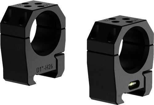 Audere Scope Rings Psr 1" - Low Black!