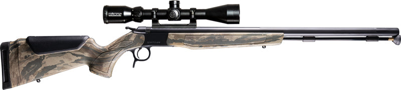 Cva Optima 50 Cal 26" W/3-9x40 - Black/realtree Legacy