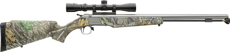 Cva Wolf V2 Package 50cal 24" - 3-9x32 Stainless/realtree Edge