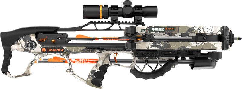 Ravin Crossbow R26x W/3-arrows - 400fps Silent Cock Xk7