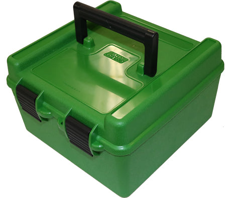 Mtm Ammo Box Rifle 100-rounds - Wsm & Wssm Ultra Mag. Cals Grn