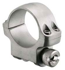 Ruger 3k Ring S/s Low 1" - 1-ring Packed Individually 1
